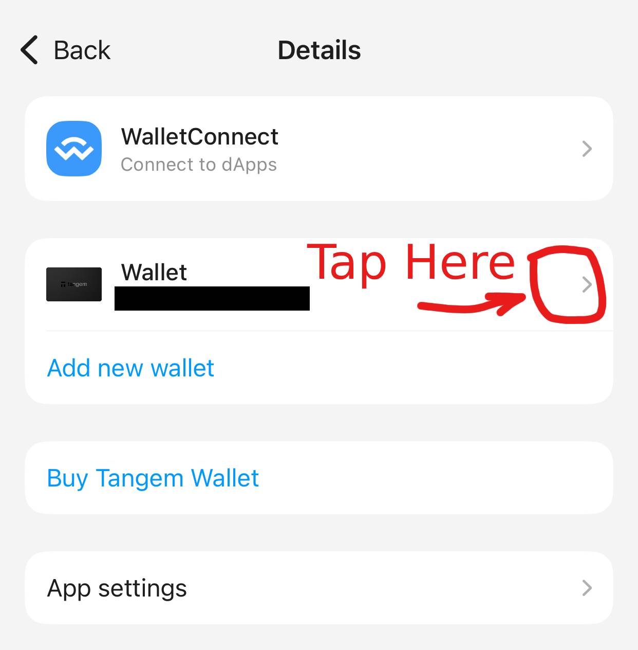 Select Add Token